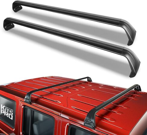 KitsPro 260lb Roof Rack Cross Bars for 2016-2019 Ford Explorer (ONLY FIT Factory Raised Side Rails), Matte Black Heavy Duty Aluminum Cargo Crossbar in Saudi Arabia