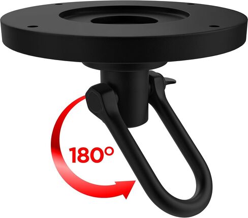 RDX Speed Bag Speedball Swivel, Heavy Duty 360 Multi Direction, Powder Coated Iron Mount Hook for Ceiling and Platform, Boxing Punching Training MMA Muay Thai Equipment Accessories Hanger with Screws in Saudi Arabia