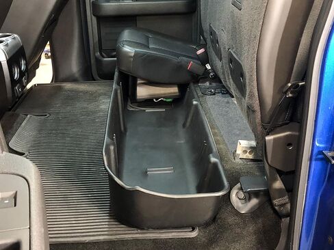 تخزين RHA تحت المقعد 2009-2014 SuperCrew يناسب Ford F-150 F150 Super Crew Cab نظام منظم أسود خلفي مطور (يناسب فقط SuperCrew Cab، للمركبات التي لا تحتوي على مكبرات صوت OEM) in Saudi Arabia