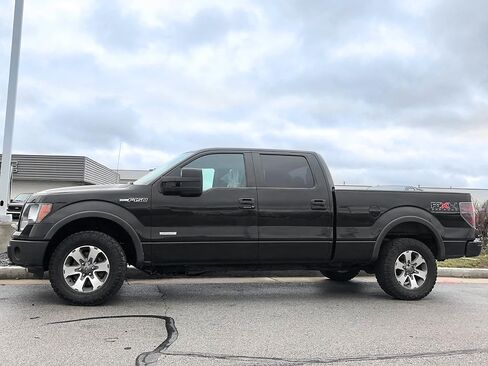 تخزين RHA تحت المقعد 2009-2014 SuperCrew يناسب Ford F-150 F150 Super Crew Cab نظام منظم أسود خلفي مطور (يناسب فقط SuperCrew Cab، للمركبات التي لا تحتوي على مكبرات صوت OEM) in Saudi Arabia