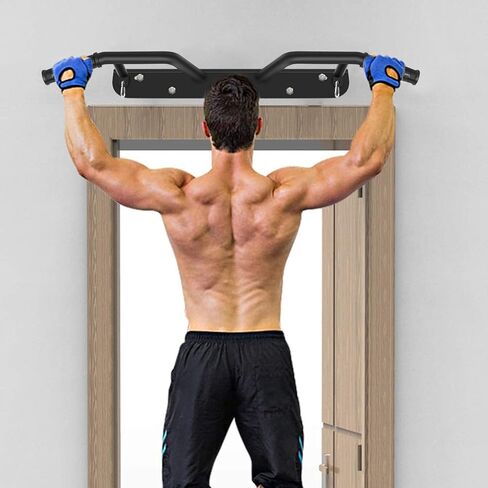 قضيب سحب للمدخل مثبت على الحائط، قضيب لياقة بدنية متعدد الوظائف للذقن فوق الباب، نظام تمارين الجزء العلوي من الجسم، نظام صالة الألعاب الرياضية المنزلية، مدرب داخلي، تمرين تدريب أقصى تحميل 450 رطل in Kuwait