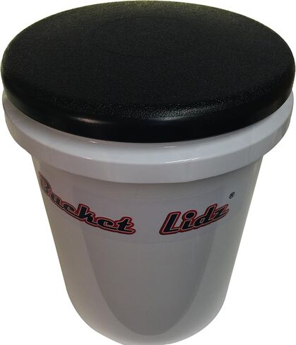 مقعد بغطاء دلو أسود لدلو سعة 5 جالون من Bucket Lidz in Kuwait