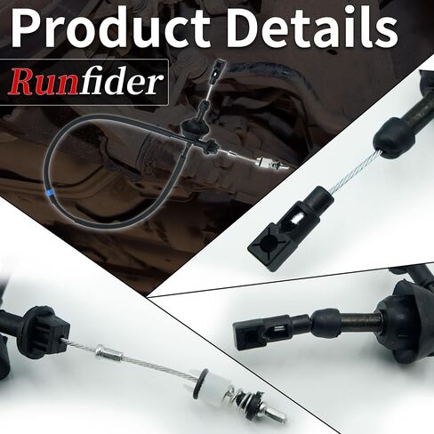 04897406AA Throttle Body Accelerator Cable For Dodge Ram 2500 3500 Cummins Diesel 5.9L Inline 6 Cummins 12 Valve Turbo Diesel 1994 1995 1996 1997 1998 in Saudi Arabia