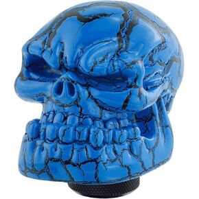 Skeleton Car Gear Shift Stick Handle, Big Skull MT Shifter Knob Fit Most Automatic Manual Transmissions, Black