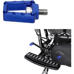 POWER JAMES Blue Mini Clutch Shifter Shiftpeg Footpeg أدوات التحكم في القدم تناسب هارلي ديفيدسون Softail Dyna Sportster Touring (Shift Peg، أزرق) in Kuwait