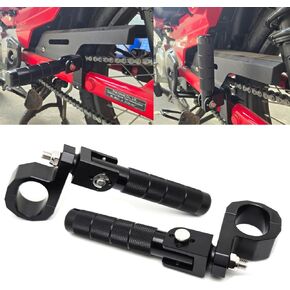 Compatible for Honda CT125 Trail 125 Hunter Cub 2020-2025 Motorcycle Folding Rear Passenger Footrest Foot Pegs