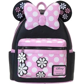 Loungefly Disney Minnie Floral Rock The Dots Mini Backpack