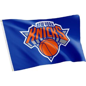 Desert Cactus New York Knicks Flag NY Team NBA National Basketball Association 100% Polyester Indoor Outdoor 3x5 feet Flags (Flag B)