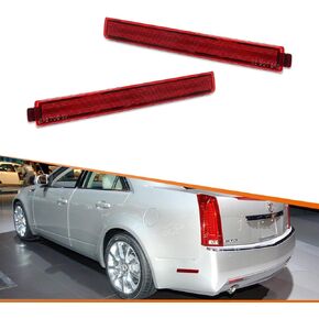 ADIIL غطاء مدخن عدسة المصد الخلفي الجانب ماركر ضوء عاكسات الجمعية ل 2008-2013 كاديلاك CTS CTS-V in Saudi Arabia