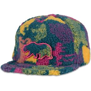 Grassroots California - Trippy Tundra Snapback Hat, Shallow Style, 100% Cotton, Embroidered Design, Limited Edition (S/M)