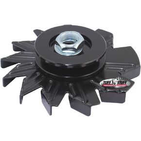 Tuff Stuff TUFF-STUFF 7600AB Alternator (stealth black fan and pulley combowith)