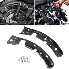 Rear Fender Strut Covers Fits for Harley Touring CVO Street Glide Road Glide Electra Glide Road King Ultra Classic 2009-2013 (Replace #47498-09)