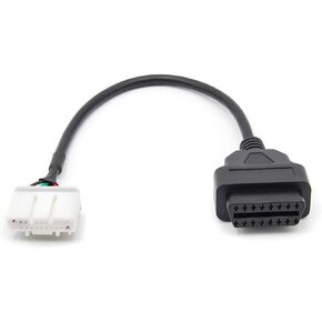 20 Pin OBD2 Diagnostic Cable for Tesla Model X and Model S Made Since Sep 2015, OBDII Adapter Harness for Model X and S. 30 CM