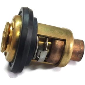 ITACO Boat Motor Thermostat for Yamaha Tohatsu Nissan Mercury Mercruiser Quicksilver Honda Suzuki Outboard 50º 50 Degrees 2/4-stroke Engine