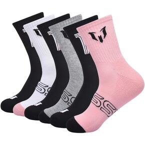 جوارب ميسي لايف ستايل كرو للرجال، عبوة من 6 جوارب للأطفال، ناعمة وقابلة للتمدد، مريحة in Kuwait