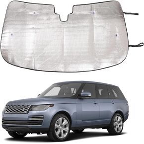 Front Windshield Sunshade for Land Rover Range Rover L405 2013-2022, Windshield Sun Shade, Foldable Reflective Sun Visor, Screen Shield Cover Blocker UV Protector HeatShield Keeps Your Vehicle Cool