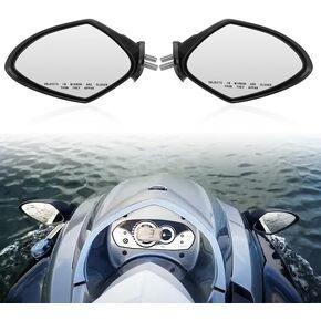 M MATI F1S-U596B-10-00 F1S-U596C-10-00 مجموعة مرايا جانبية لياماها Waverunner VX1100 VX 1100 كروزر ديلوكس سبورت 2005-2009