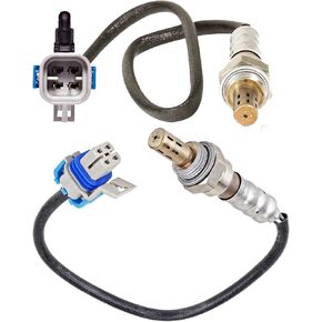 1 Pair Upper and Lower Oxygen O2 Sensors Replacement for Chevy 2008-2011 Impala,2008-2012 Malibu V6 3.5L,Replaces#234-4668 234-4254,Set of 2pcs