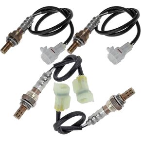 2 Pairs Upstream and Downstream Oxygen O2 Sensors Compatible with Suzuki 2001 Grand Vitara 2.7L,2006 2005 2004 2003 2002 Xl-7 2.7L,Replaces#234-4084 234-4222,Set of 4pcs