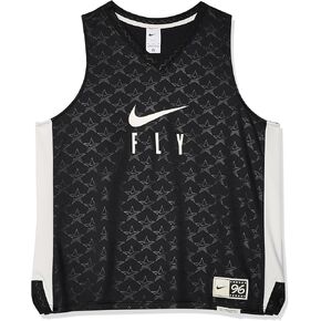قميص كرة السلة النسائي Nike Standard Issue باللون الأسود (الولايات المتحدة، ألفا، كبير، عادي، عادي، أسود)