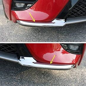 Sport Style Front Bumper Lip Moudling Cover Trim for Toyota Camry 2018 (SE XSE-Carbon Fiber)