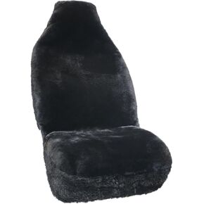 Aegis Cover Sheepskin Seat Covers, Genuine Merino Wool Front Car Cover, Luxury Dense Pelt, Universal Fit for Most Cars, SUVs, Trucks, Sedan (Sand)