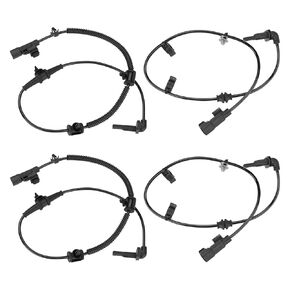 4 Pcs ABS Wheel Speed Sensors Compatible with Chevy Volt Cruze 2011 2012 2013 2014 2015, Compatible with Buick Verano 2012 to 2017, Front and Rear abs Sensors, Replacement for 13470643, 13329258