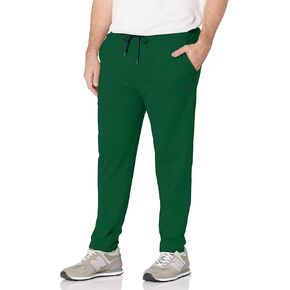 IZOD Men's Big Classics Fleece Jogger Pant, Eden, Large Tall