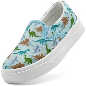 Unisex Canvas Sneakers Comfortable Breathable Casual Toddler Shoes Non-Slip Toddler Girl Sneakers