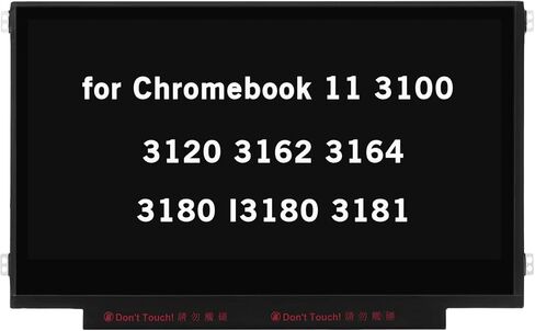 HOYRTDE 11.6 بوصة استبدال الشاشة B116XTN02.3 لجهاز HP Chromebook 11 G3 G4 G4 EE G5 G6 G7 G9 EE 11A G8 EE Non Touch، ProBook 11 G2، Stream 11 Pro G3 Series HD 1366x768 30Pin LED لوحة عرض LCD in Kuwait