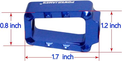 POWER JAMES Blue Mini Clutch Shifter Shiftpeg Footpeg أدوات التحكم في القدم تناسب هارلي ديفيدسون Softail Dyna Sportster Touring (Shift Peg، أزرق) in Kuwait