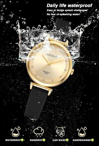 Women's Waterproof Wrist Watch for Students,Nurse,Medical Professionals,Easy Read Dial,Silicone Band,Water Resistant Quartz Analog Ladies Watches in Saudi Arabia