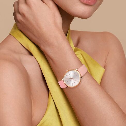 BUREI Women Wrist Watches Fashion Minimalist Analog Leather Quartz Waterproof Watches for Women in Kuwait