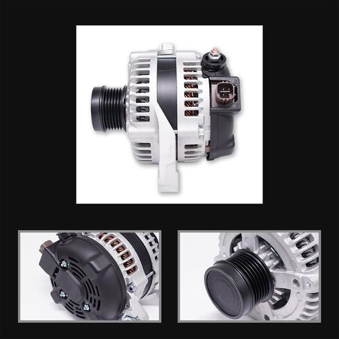 مولد جديد 100A 12 فولت متوافق مع قاعدة تويوتا كامري LE SE XLE سيدان 2.5L 2010-2011، استبدل 11516 1042102650 in Kuwait