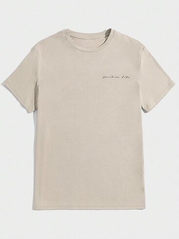 SOLY HUX Men's Graphic Tees Letter Print Casual Short Sleeve T Shirts Summer Tops Vintage Tees in Saudi Arabia