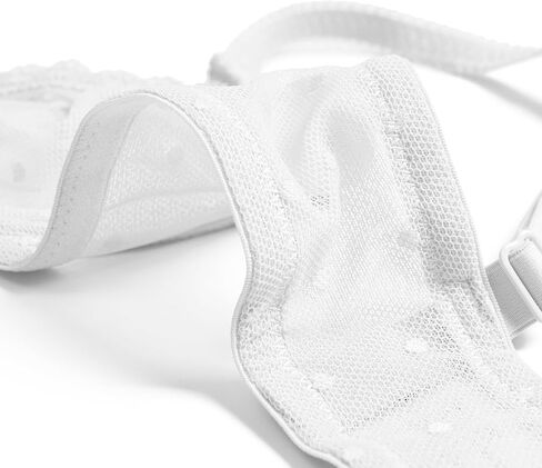 Sexy Sheer Demi Bra See Through Mesh Balconette Bras for Women Unlined Lace Plunge Bralette Underwire in Saudi Arabia