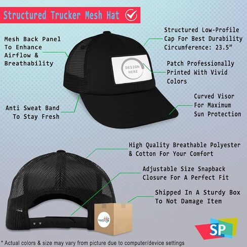 Patch Hat Trucker Baseball Cap Charismas Santa Vintage Look Saint Nick Cotton in Saudi Arabia