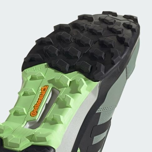 adidas Men's Terrex AX4 Mid Top Gore-TEX Hiking Sneaker, Olive Strata/Wonder Beige/Black, 9.5 in Saudi Arabia