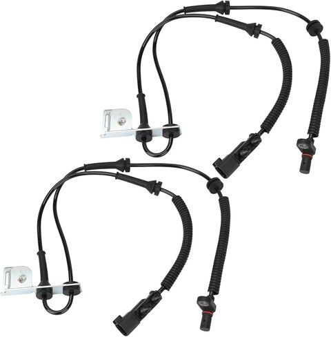 2 Pcs ABS Wheel Speed Sensors Compatible with Chrysler Town & Country Dodge Grand Caravan Ram C/V 3.6L V6 2012 2013 2014 2015, Front Left & Right abs Sensors, Replacement for ALS2381, 8128181AA in Saudi Arabia