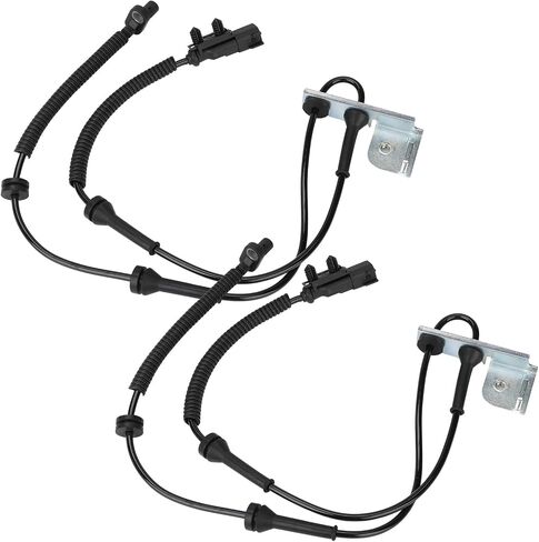 2 Pcs ABS Wheel Speed Sensors Compatible with Chrysler Town & Country Dodge Grand Caravan Ram C/V 3.6L V6 2012 2013 2014 2015, Front Left & Right abs Sensors, Replacement for ALS2381, 8128181AA in Saudi Arabia