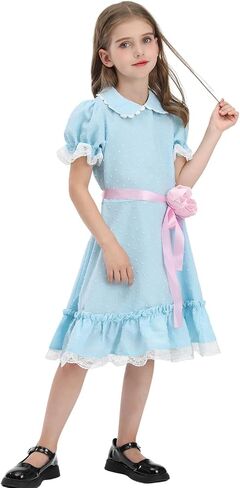 زي Nuoqi Grady Twins التنكري النسائي المخيف Grady Twins Dress Twins Halloween in Kuwait