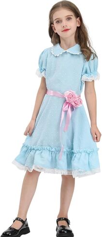 زي Nuoqi Grady Twins التنكري النسائي المخيف Grady Twins Dress Twins Halloween in Kuwait