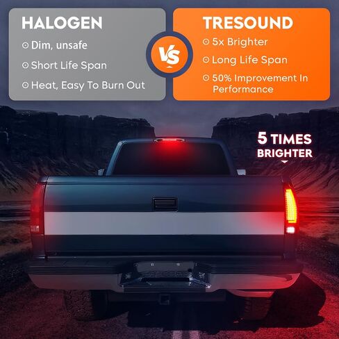 مصباح خلفي LED من Tresound لسيارة Chevy Avalanche 1500 2500 2002 2003 2004 2005 2006، مجموعة الضوء الخلفي، GM2801153 in Kuwait