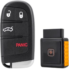 Key Fob Remote Replacement Fits for 5 Button Dodge Charger 2011-2017 Chrysler 300 2011-2014 Keyless Entry Remote