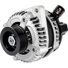 11391 Alternator Compatible 3.7L/3.5L for Acura for MDX TL TSX RL, 3.5L for Honda for Odyssey Pilot Ridgeline, High Output Alternator Replace 104210-5920 AL1311X 11391