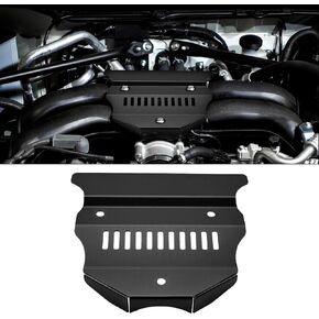 Engine Cover for Subaru BRZ for Toyota GR86 2022-2023,Aluminum Engine Bay Guard Wrinkle Protector Replaces (Black)