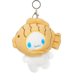 Cute Cartoon Keychain Taiyaki Plush Stuffed Key Chain for Backpack Decoration Birthday Keyrings Pendant for woman