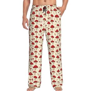Men'S Comfy Pajama Pants Stretch Sleepwear Lounge Pants With Pockets & Drawstring