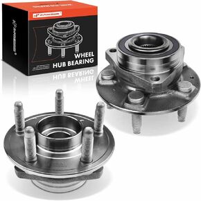 A-Premium 2 x Rear Wheel Bearing and Hub Assembly with 5-Lug Compatible with Chevrolet Camaro 2016-2020, Cadillac CTS & ATS 2016-2019, CT6 2016-2020, Buick Envision 2019