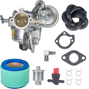 146-0663 Carburetor with Air Filter Kit for Onan 4000 4500 5000 5500 7000 Emerald BGE Spec K-P. BGD & BGDL Begin Spec F Replace 146-0577 146-0630 Motorhome Generator Carburetor